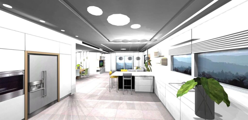 הדמיה עיצוב פנים