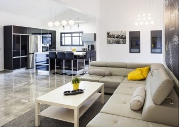 סלון מודרני בעיצובים מיוחדים